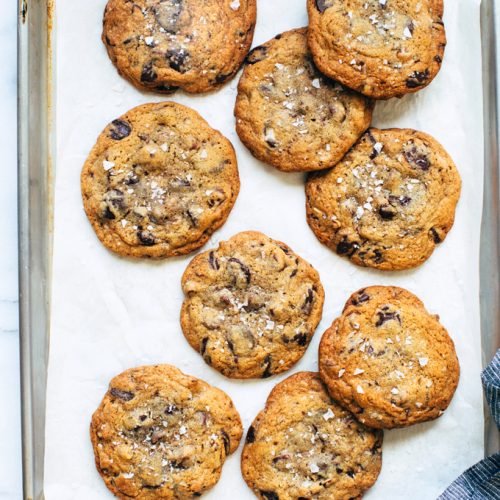 Triple Chocolate Chip Cookies Recipe | Kitchen Konfidence