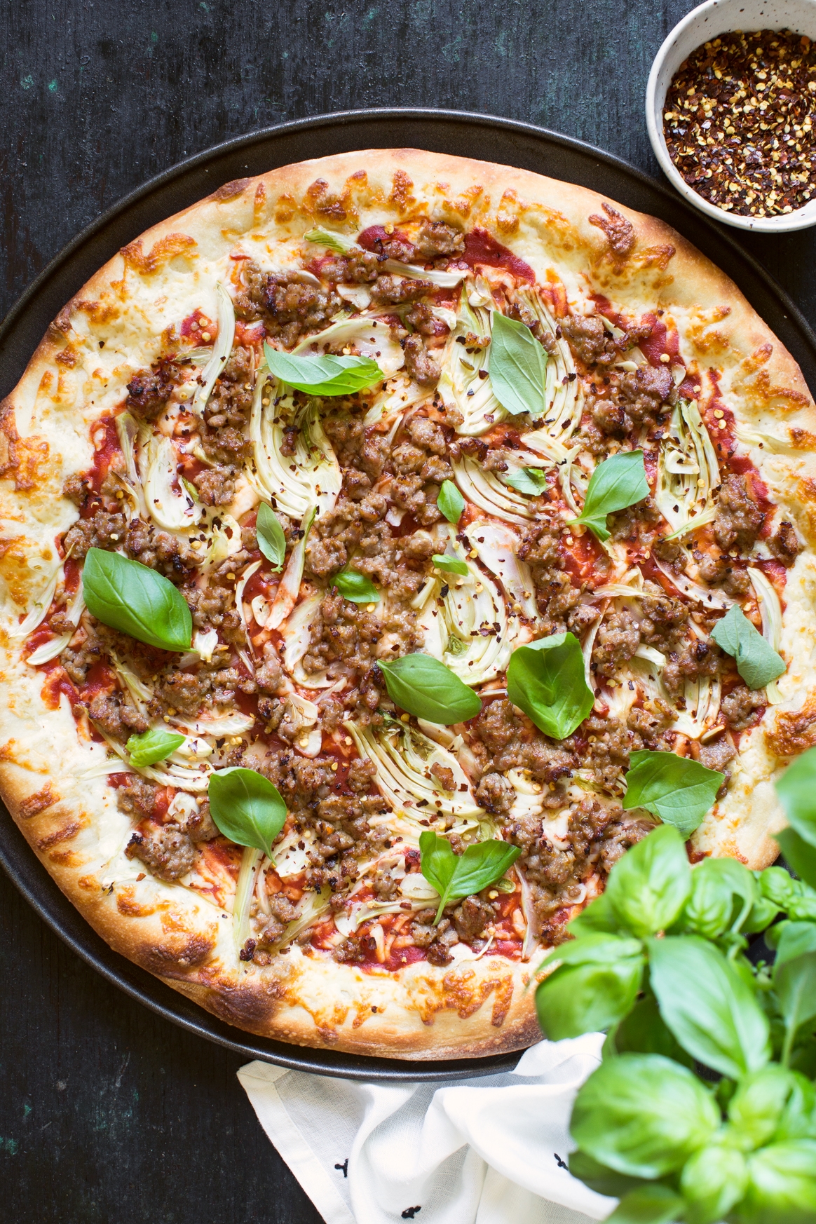 Fennel and Sausage Pizza Recipe | Kitchen Konfidence