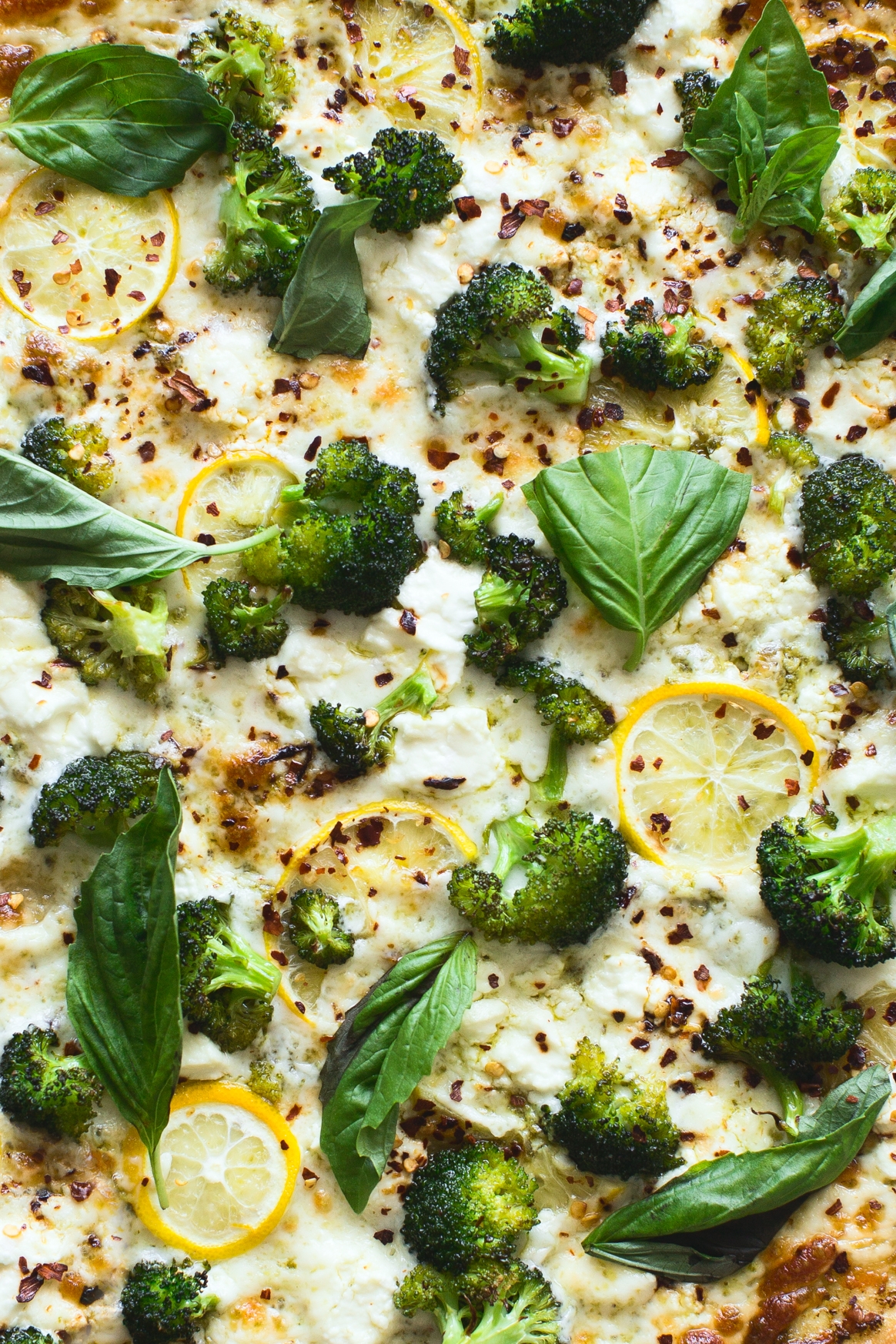Lemon Roasted Broccoli Pizza Recipe | Kitchen Konfidence