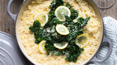 Meyer Lemon Risotto with Spicy Swiss Chard [Giveaway!] - Kitchen