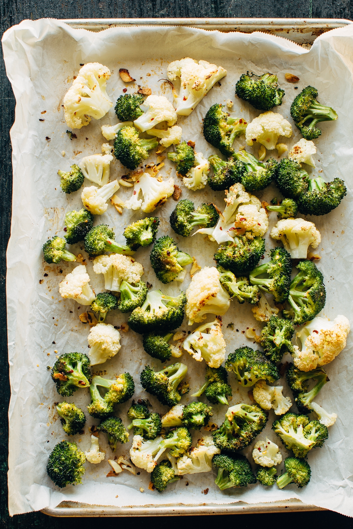 Roasted Broccoli and Cauliflower Recipe - Kitchen Konfidence